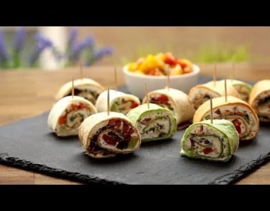Appetizer Recipes – How to Make Party Pinwheels