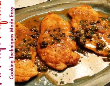 Chicken Piccata – NoRecipeRequired.com