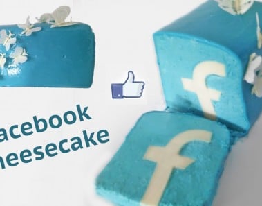 FACEBOOK cake HOW TO COOK THAT Facebook dessert Ann Reardon