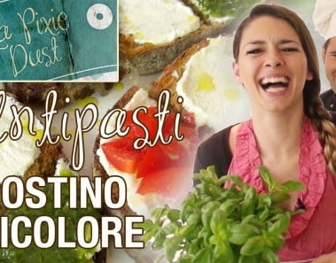 Fresh Italian Antipasti Recipe | Crostino Tricolore | Appetizer Series