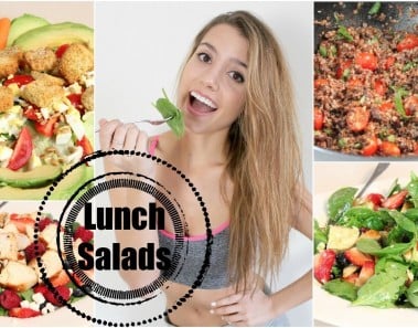 Get Healthy With Me | Lunch Salads!