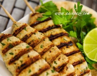 Ground Chicken Kabob (Kabab Koobideh Morgh) Recipe