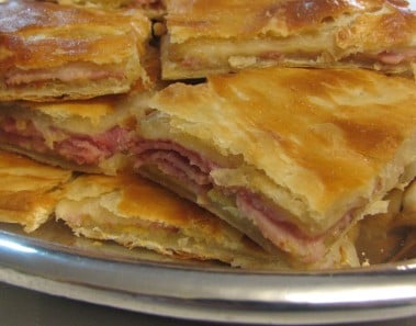 Ham and Cheese in Puff Pastry — Lynn’s Recipes Super Bowl