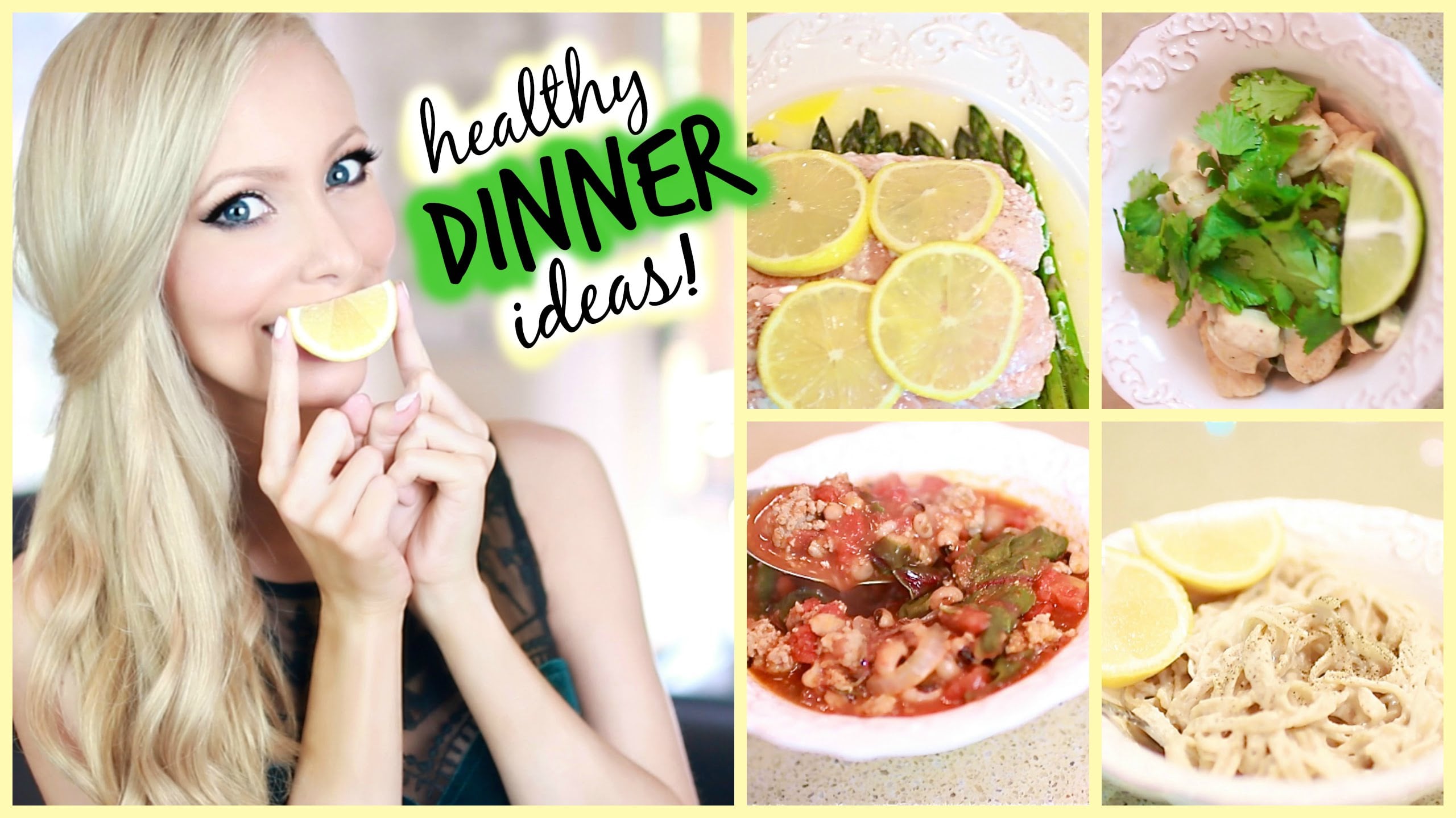 Healthy Dinner Ideas! - Recipe Flow
