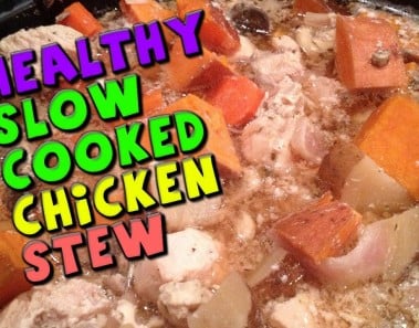 Healthy Slow Cooked CHICKEN Stew Recipe (Bodybuilding/High Protein)