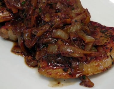 Herb and Garlic Crusted Pork Chops Recipe – by Laura Vitale – Laura in the Kitchen Ep 126