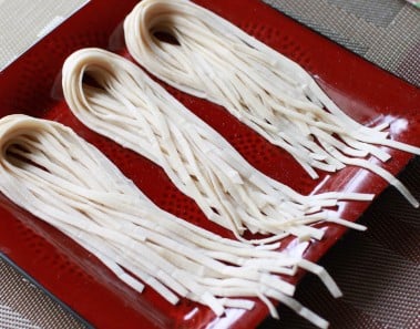 Homemade Noodles Recipe / 手擀面