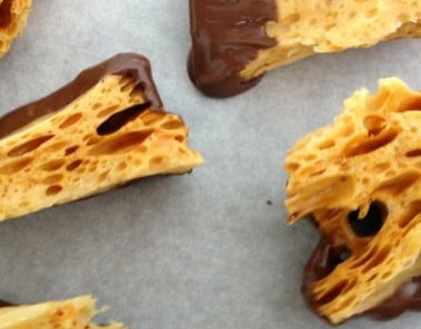 HOW TO MAKE HONEYCOMB SEAFOAM candy recipe by How To Cook That Ann Reardon