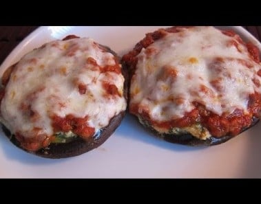 Lasagna Stuffed Portobello Mushrooms (Main Dish)
