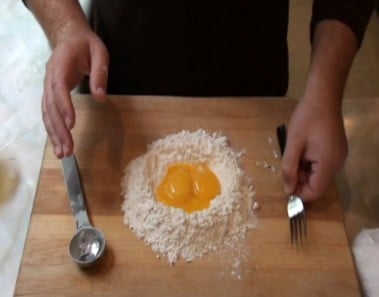Making Pasta Dough – NoRecipeRequired.com