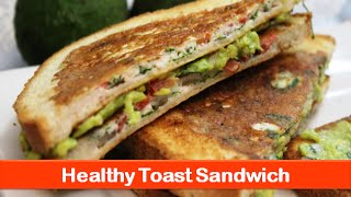 Easy healthy sandwich|egg avocado brunch recipe|breakfast recipes|kids food ideas-let's be foodie