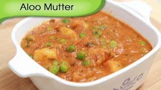 Aloo Mutter - Potato Peas Curry - Indian Main Course Recipe By Ruchi Bharani [HD]