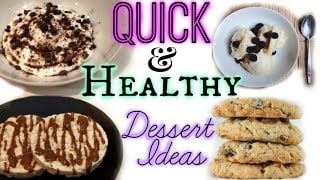 Quick & Healthy Dessert Ideas⎜BeyondBeautyStar