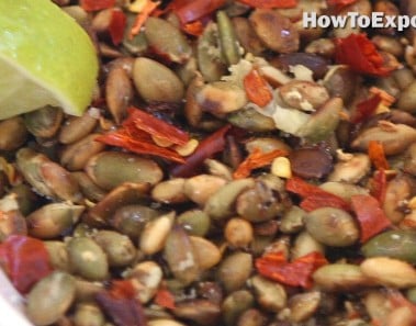 Pepitas Pumpkin Seed Snack Mix with Cranberries (Party Snack Recipe)