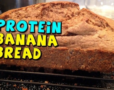 PROTEIN Banana Bread Recipe! (Low calorie/Nuts optional)