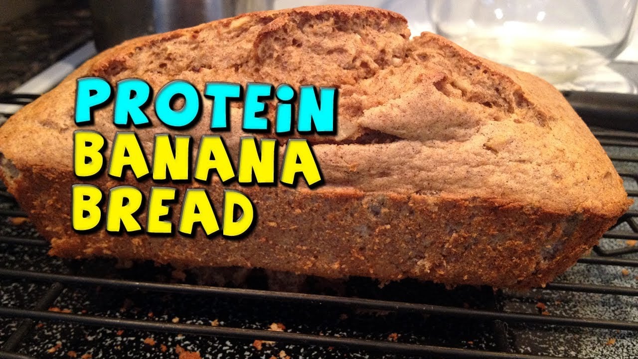 PROTEIN Banana Bread Recipe! (Low calorie/Nuts optional ...