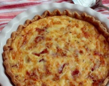 Quiche Lorraine Mother’s Day Recipe – Creamy Bacon Leek Cheese Quiche