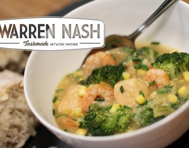 Seafood Chowder Recipe – Best Seafood Dish – Recipes by Warren Nash