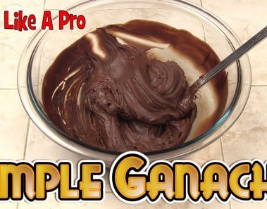 Simple Chocolate Ganache Recipe ! –  Chocolate & Cream Frosting / Filling