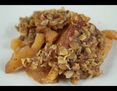 Slow Cooker Apple Crisp Recipe