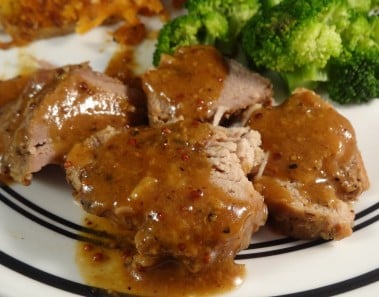Slow Cooker Brown and Maple Sugar Pork Tenderloin- with yoyomax12