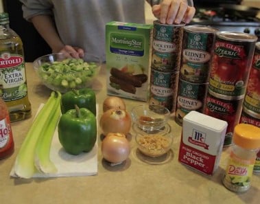 Slow Cooker Vegetarian Jambalaya (Low Salt and Vegan!)