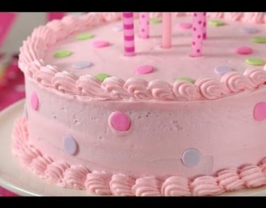 Vanilla Cake Recipe Demonstration