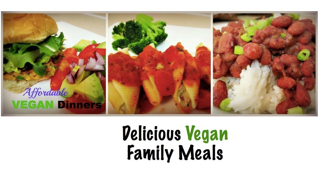 3 Simple & Affordable Vegan Dinner Recipes | Vegan Meal Planning