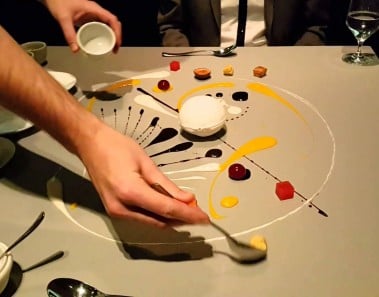 Alinea dessert January 29. Chicago