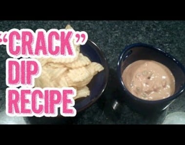 Appetizer Ideas – Crack Dip Recipe (Bean & Cheese Dip)