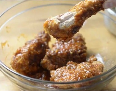 Asian Fried Chicken Recipe with Chili Garlic Sauce