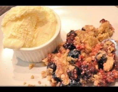 Berry Cobbler Crisp Recipe
