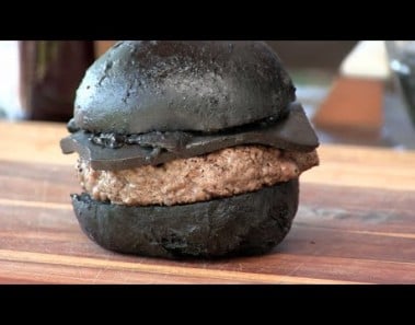 BK’s Kuro Burger Recipe! (Black Cheeseburger!)