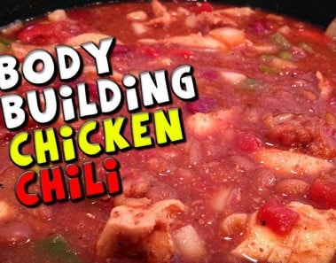 Bodybuilding Chicken Chili Recipe! (Low Fat + High Protein!)