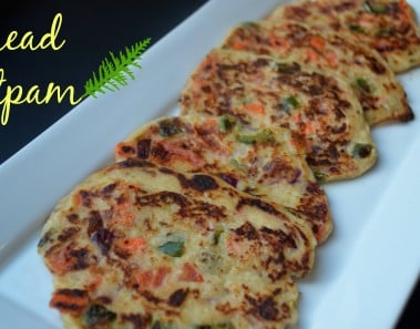 Bread Utpam Healthy Instant Breakfast Recipe by Chawlas-Kitchen.com Epsd #265