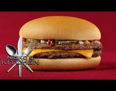 CHEESE BURGERS (McDonalds Style) – VIDEO RECIPE