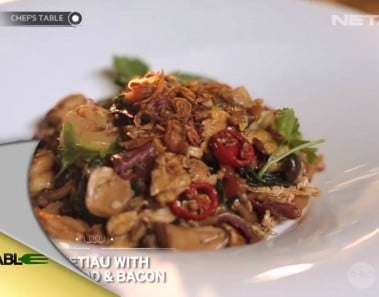 Chef’s Table – Main Course – Kwetiau with Seafood & Bacon