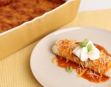 Chicken Enchiladas Casserole – Laura Vitale – Laura in the Kitchen Episode 817