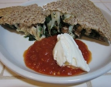 Chicken & Spinach Quesadillas | Deliciously Quick & Healthy How To Recipe