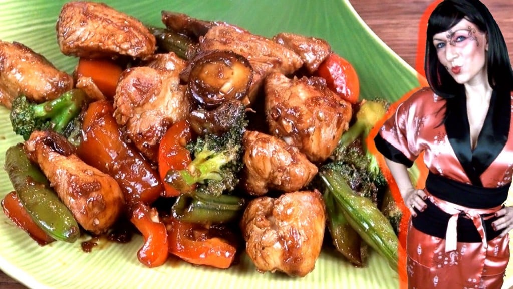 Chicken Stir Fry with Dragon Sauce Chinese New Year Recipe Recipe Flow