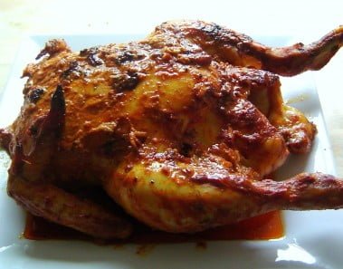 Christmas Tandoori Whole Chicken How to make marinade & roast