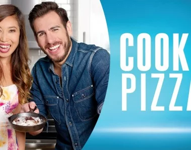 Cookie Pizza (Healthy Dessert Recipe) ft. Kenny Florian & Blogilates