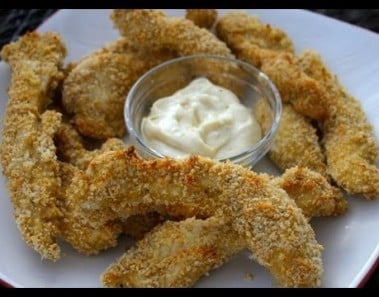 Crispy Baked Chicken Tender Recipe