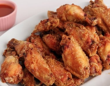 Crispy Homemade Wings Recipe – Laura Vitale – Laura in the Kitchen Episode 277