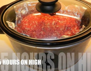 Crock-Pot Mexican Meat Loaf Recipe