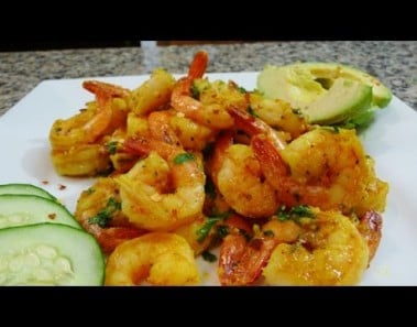 Curry-Garlic Shrimp recipe, easy, delicious, valentine’s recipe