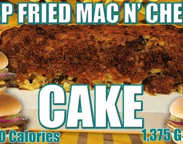 Deep Fried Mac & Cheese Cake – Epic Meal Time