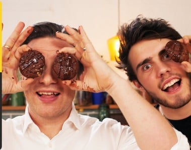 Double Chocolate Cookies | Alfie Deyes & Jamie Oliver