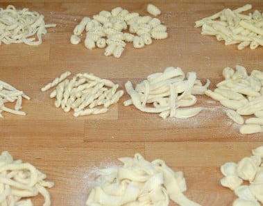 Durum wheat semolina fresh pasta