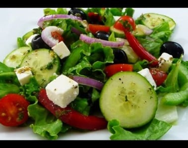 Easy Greek Salad recipe, super healthy and delicious, how to cook.